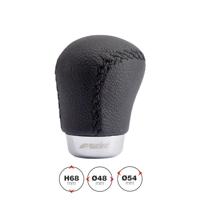 Simoni Racing Pookknop Insitor - Zwart Leder SRINSN - thumbnail