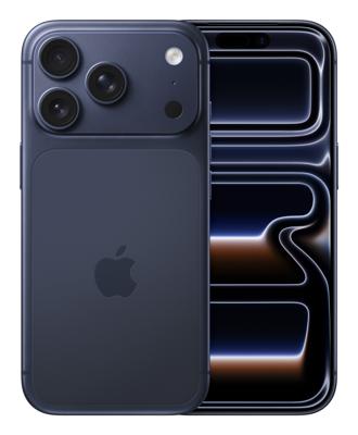 Apple iPhone 17 Pro 256 GB: 6,3‑inch display met ProMotion tot 120 Hz, A19 Pro-chip, baanbrekende batterijduur, Pro Fusion-camerasysteem, Center Stage-camera aan de voorkant; Diepblauw