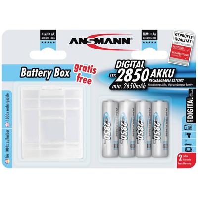 Ansmann Oplaadbare AA batterij (penlite) NiMH 2850 mAh 1.2 V 1 set(s)