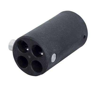 Wentex Wentex 4-way connector replacement 40,6(dia)mm - zwart