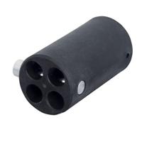 Wentex Wentex 4-way connector replacement 40,6(dia)mm - zwart - thumbnail