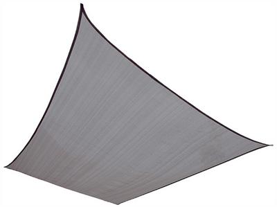 High Peak schaduwdoek Fiji Tarp 400 x 300 cm polyetheen grijs