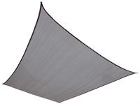 High Peak schaduwdoek Fiji Tarp 400 x 300 cm polyetheen grijs - thumbnail
