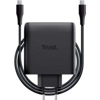 Oplader Trust 25527 100 W Zwart - thumbnail