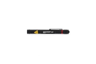 Gedore R95300139 GEDORE - R95300139 LED Taschenlampe schwarz 13.9 cm Penlight werkt op batterijen LED 140 lm 139 mm Zwart