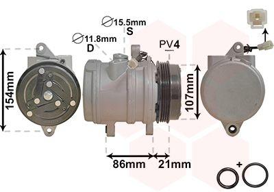 Airco Compressor 800 577030-> / 1.0 8100K079