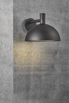Buitenlamp downlighter Arki e27 zwart metaal 35 cm