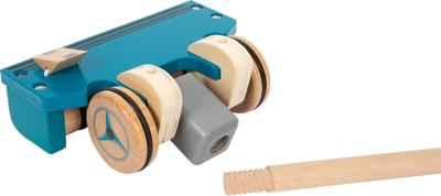 Small Foot houten stofzuiger met gekleurde klittenband stippen, 12dlg.