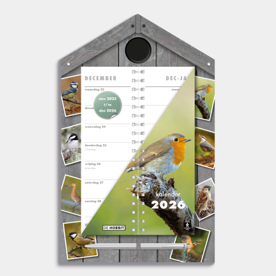 Vogels Omslag Kalender 2026 Luxe