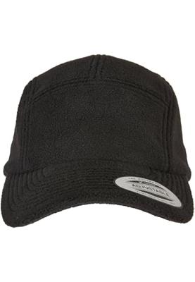 Flexfit FX7005PF Polar Fleece Jockey Cap - Black - One Size