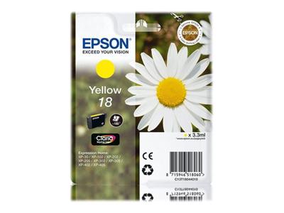 Epson T180440 Origineel Geel 3,3ml
