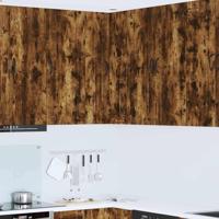 Keukenkast Kalmar Gerookt eiken 57 x 57 x 100 cm Bewerkt hout - thumbnail