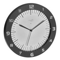TFA Dostmann 60.3553.10 Wandklok Zendergestuurd 303 mm x 45 mm x 303 mm Grijs Groot display - thumbnail