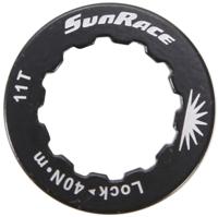SunRace lockring lockring alu, black,f.11t. - thumbnail