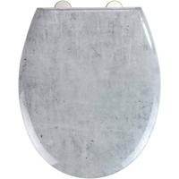 Wenko Wc-bril Concrete 37 X 44,5 Cm Duroplast Grijs - thumbnail