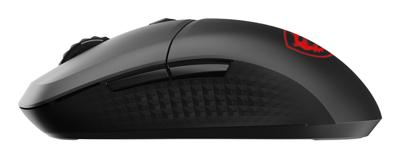 MSI Versa 300 W gamingmuis, 8000 dpi, 30 m+ klikken Kailh-schakelaar, optische sensor, ergonomisch ambitextrous handontwerp, RGB-licht