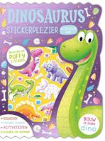 Rebo Publishers Dinosaurus stickerplezier stickerboek - thumbnail