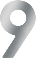 Metafranc huisnummer 9 a2 120mm - wu0424087 - thumbnail