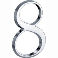 Huisnummer Roman 120mm-8 MGC - thumbnail