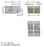 WAGO 769-608 Female behuizing (kabel) 769 Totaal aantal polen: 8 Rastermaat: 5 mm Inhoud: 25 stuk(s) - thumbnail