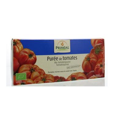 Primeal Tomatenpuree passata 200 gram bio 3 Stuks