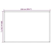 VidaXL Tenttapijt 250x200 cm hdpe zandkleurig - thumbnail