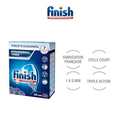 Finish Finish Vaatwastabletten Professional Powerball - 125 Tabletten Finish Finish Vaatwastabletten Professional Powerball - 125 Tabletten