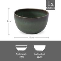 LIKE BY VILLEROY & BOCH - Lave - Dip bowl 10x6cm Vert - thumbnail