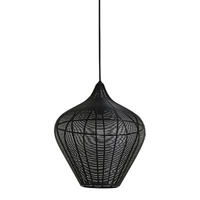 Light & Living Hanglamp 'Alvaro' 36cm, kleur Mat Zwart Light & Living Hanglamp 'Alvaro' 36cm, kleur Mat Zwart