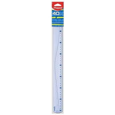 Liniaal Maped Geometric 40 cm transparant