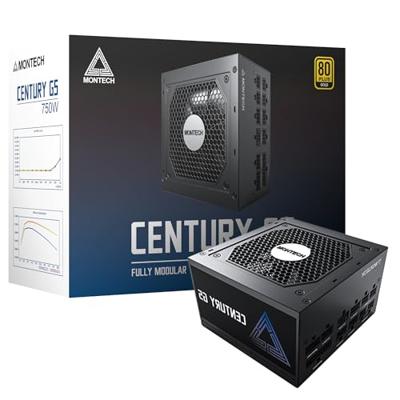 MONTECH Century G5 750 PC-netvoeding 750 W ATX 80 Plus Gold MONTECH Century G5 750 PC-netvoeding 750 W ATX 80 Plus Gold