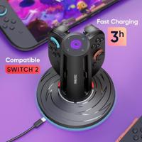 Oniverse Nintendo Switch 2 Oplaadstandaard voor 4 Joycons - thumbnail