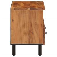 Tv-meubel 70x33x46 cm massief acaciahout - thumbnail