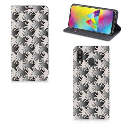 Samsung Galaxy M20 | Hoesje maken | Salamander Grey Samsung Galaxy M20 | Hoesje maken | Salamander Grey