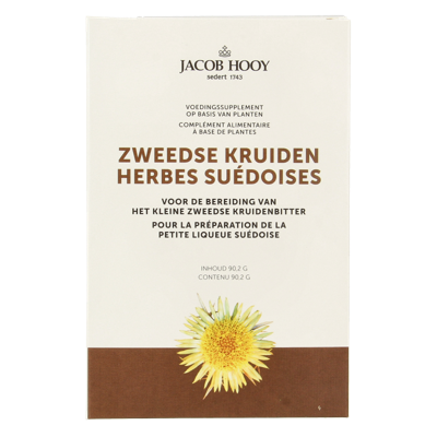 Jacob Hooy Zweedse Kruiden Jacob Hooy Zweedse Kruiden