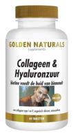 Golden Naturals Collageen & hyaluronzuur 60 Tabletten - thumbnail