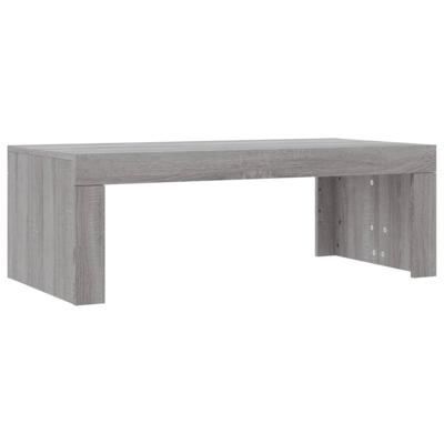 Salontafel 102x50x36 cm bewerkt hout grijs sonoma eikenkleurig