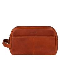 Burkely Antique Avery Toiletry Bag-Cognac - thumbnail