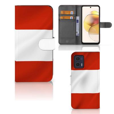 Motorola Moto G73 | Bookstyle Case | Oostenrijk Motorola Moto G73 | Bookstyle Case | Oostenrijk
