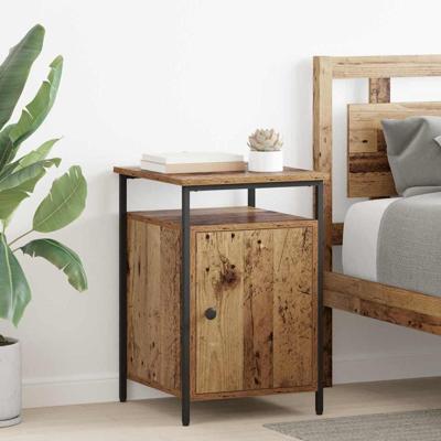 Nachtkastje 2 pcs Oud hout 40 x 42 x 60cm Bewerkt hout Nachtkastje 2 pcs Oud hout 40 x 42 x 60cm Bewerkt hout