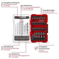 Einhell 108759 Boor- en bitassortiment 39-delig Metaal, Steen, Beton, Hout, Metselwerk 4 mm, 5 mm, 6 mm, 8 mm - thumbnail