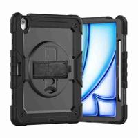 Xccess Survivor Essential Case Apple iPad Air 13 (2024/2025) Black (Screenless) - thumbnail