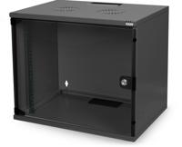 Digitus ECO-Line 7U 19 Wall Mounting Cabinet Wandrek Zwart - thumbnail