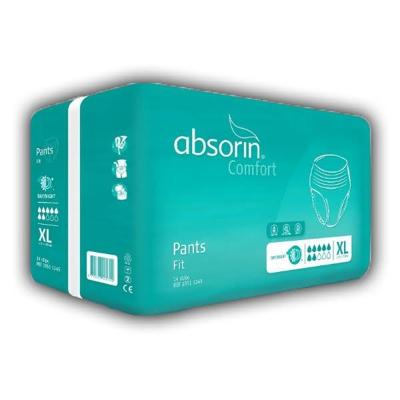 Absorin Comfort pants fit maat XL tot 170cm 14 Stuks Absorin Comfort pants fit maat XL tot 170cm 14 Stuks