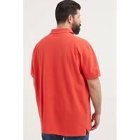 POLO Ralph Lauren Big & Tall +size regular fit polo Plus Size oranjerood - thumbnail
