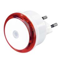 Hama led-nachtlampje basic met stekker schemersensor energiebesp. rood - thumbnail