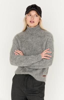 Moscow 38-09-ashley Trui 121-1 Mid Grey Melange Solid