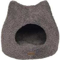 Animal Boulevard Curl Plush iglo schuilplaats kat Grijs - thumbnail