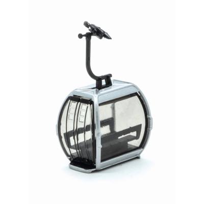 Jägerndorfer gondel Omega V voor 10 pers. zilver 1:87