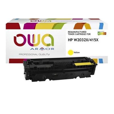 Tonercartridge OWA alternatief tbv HP W2032X geel